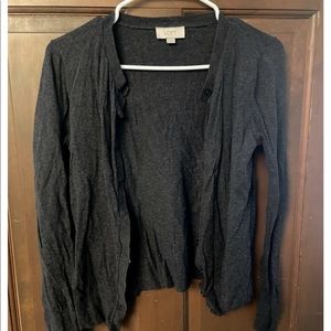 Lift size medium heather gray cardigan